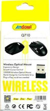 Mouse Ottico Wireless Q710 Senza Fili Usb Per Notebook Pc Computer 1200dpi 2,4ghz Elettronica/Informatica/Accessori/Tastiere Mouse e periferiche di input/Mouse Trade Shop italia - Napoli, Commerciovirtuoso.it