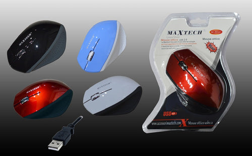 Mouse Otttico Usb 2.0 Filo Portatile Per Pc Computer 2.4 Ghz Maxtech M-z012f Informatica e Videogiochi > Accessori PC > Mouse e Tastiere PC Trade Shop italia - Napoli, Commerciovirtuoso.it