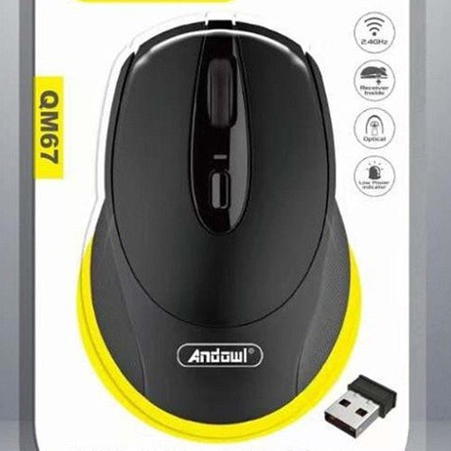 Mouse Senza Fili Sensore Ottico Wireless 2.4ghz Distanza 6/10 Metri Per Pc Qm67 Elettronica/Informatica/Accessori/Tastiere Mouse e periferiche di input/Mouse Trade Shop italia - Napoli, Commerciovirtuoso.it