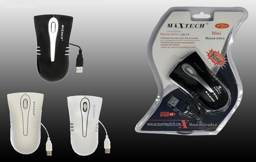 Mouse Usb Con Cavo Ottico Mini Con Filo Per Computer Pc Portatile Notebook Maxtech M-z010 Informatica e Videogiochi > Accessori PC > Mouse e Tastiere PC Trade Shop italia - Napoli, Commerciovirtuoso.it