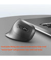 Mouse Verticale Per Mano Destra Da Gioco Ergonomico Polso Ottico Per Pc Nero