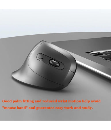 Mouse Verticale Per Mano Destra Da Gioco Ergonomico Polso Ottico Per Pc Nero