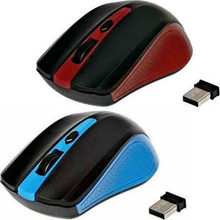 Mouse-Wireless-Ottico-2.4ghz-Ricetrasmettitore-Usb-Ergonomico-Computer-Pc-An-211