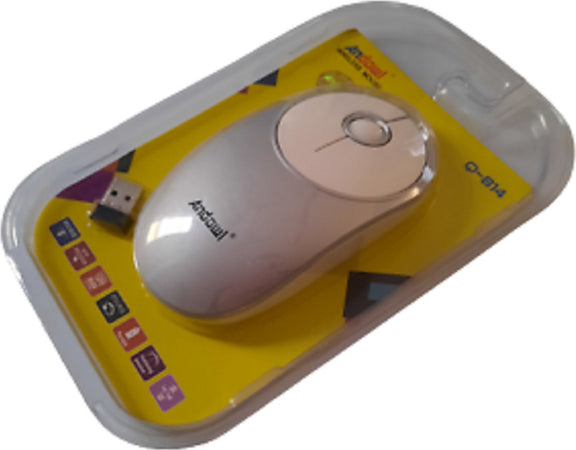 Mouse Wireless Ottico Senza Fili Usb Notebook Pc Computer 1200 Dpi 2,4ghz Q-814 Elettronica/Informatica/Accessori/Tastiere Mouse e periferiche di input/Mouse Trade Shop italia - Napoli, Commerciovirtuoso.it