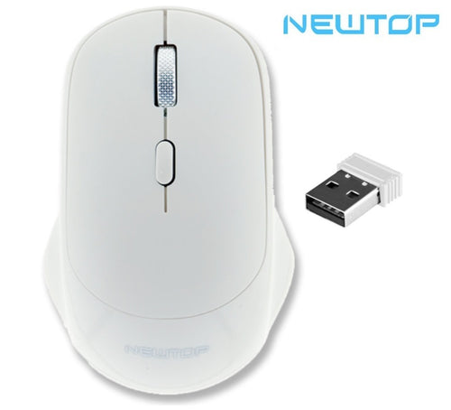 Mouse Wireless USB MWL03 NEWTOP - BIANCO