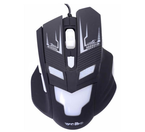 Mouse Gaming USB ottico 6D con filo