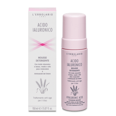 Mousse Detergente Viso Acido Ialuronico