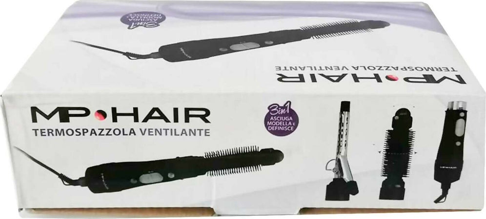 Mp-Hair-Termo-Spazzola-Professionale-Con-Testine-Effetto-Ondulato-E-Tastina-Effetto-Riccio