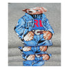 Polo Ralph Lauren Felpa Uomo Polo Bear Senza Cappuccio Felpa Orsetto Girocollo Tinta Unita
