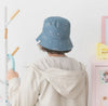 Mr Wonderful Cappello Impermeabile Azzurro Cappello Anti Pioggia Pieghevole Bucket Hat Cappello Alla Pescatora