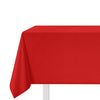 Tovaglia in cotone tinta unita per tavolo di Natale 140 x 240 cm