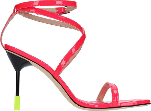 MSGM-Sandali-Fucsia-da-donna