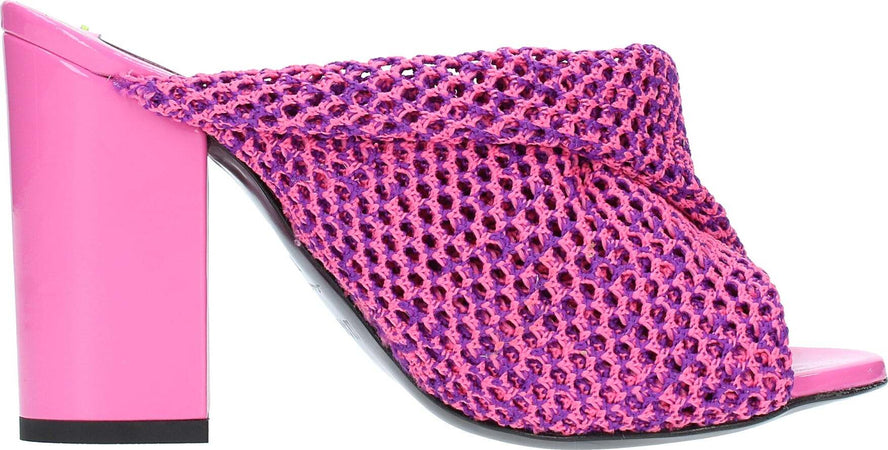 MSGM-Sandali-Fucsia-da-donna