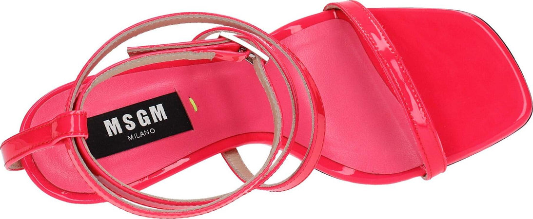 MSGM-Sandali-Fucsia-da-donna