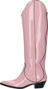 MSGM-Stivali-Rosa-da-donna