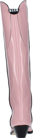 MSGM-Stivali-Rosa-da-donna