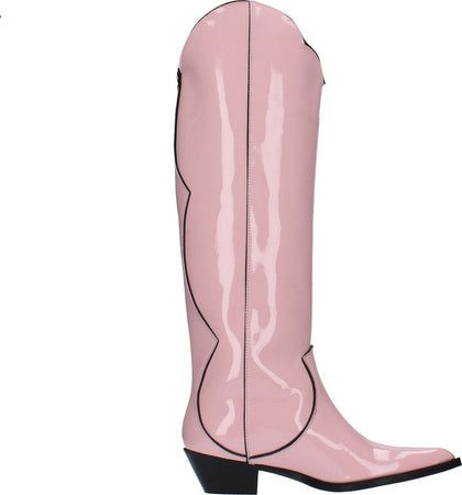 MSGM-Stivali-Rosa-da-donna