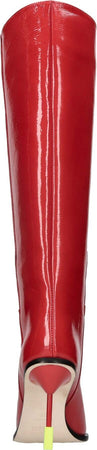 MSGM-Stivali-Rosso-da-donna