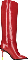 MSGM-Stivali-Rosso-da-donna
