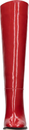 MSGM-Stivali-Rosso-da-donna