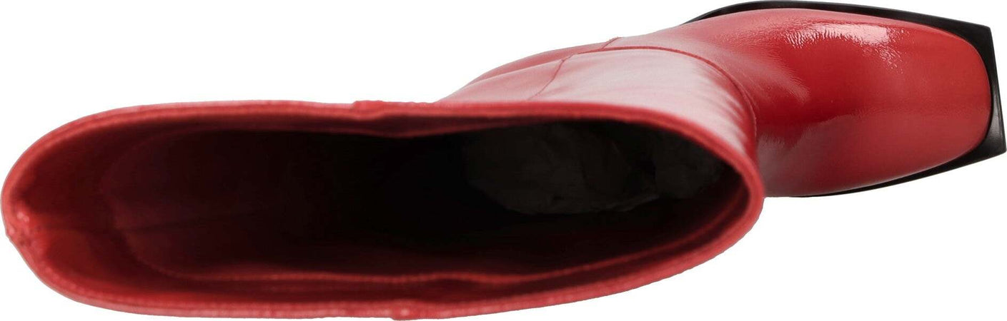 MSGM-Stivali-Rosso-da-donna