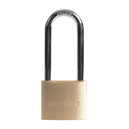 Lucchetto in ottone a gambo lungo silverline Eternal Brico