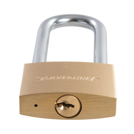 Lucchetto in ottone a gambo lungo silverline Eternal Brico