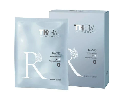 Fango Rimineralizzante Capelli e Cute Emsibeth Thermal Basis – Trattamento Detox Professionale con Acqua Termale e Argilla, Purificante Ossigenante per Capelli Secchi, Fragili e Cute Sensibile
