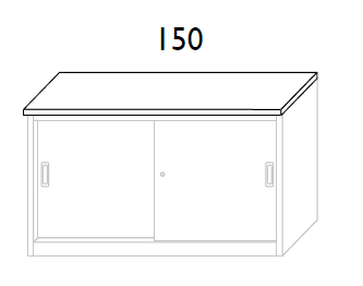 Top in nobilitato per sopralzo L150x60x2h