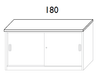 Top in nobilitato per sopralzo L180x35x2h