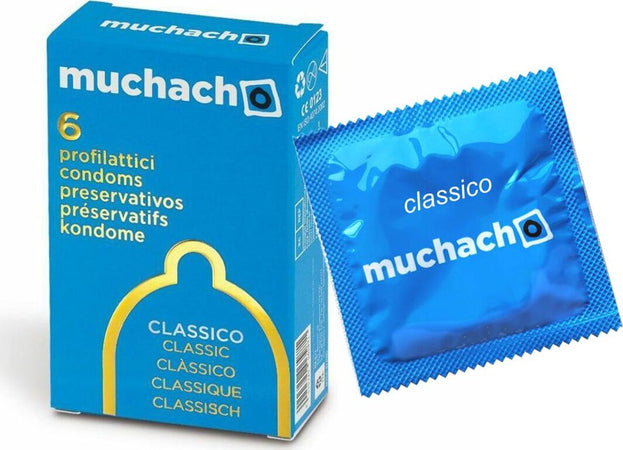 Muchacho-Classico-Profilattici-Preservativi-Trasparenti-Misura-Normale-Senza-Aroma-20-confezioni-da-6-pz