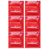 MUCHACHO STIMOLANTE PROFILATTICI PRESERVATIVI TRASPARENTI CON RILIEVI SENZA AROMA 6x4