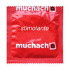 MUCHACHO STIMOLANTE PROFILATTICI PRESERVATIVI TRASPARENTI CON RILIEVI SENZA AROMA 6x4