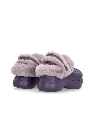 CROCS Mule Donna W Bae Lined Clog Nightshade da donna