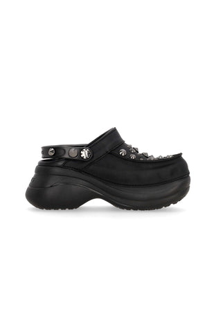 CROCS Mule Donna W Bae Studded Clog Black da donna