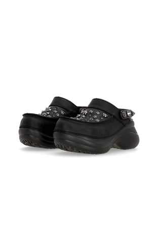 CROCS Mule Donna W Bae Studded Clog Black da donna