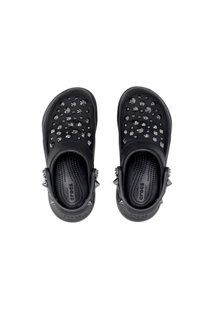 CROCS Mule Donna W Bae Studded Clog Black da donna