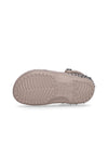 CROCS Mule Donna W Classic Studded Clog Taupe da donna