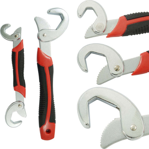 MULTI CHIAVE CHROME DADI BULLONI 3 IN 1 UNIVERSALE AUTOBLOCCO SNAP N GRIP 2 PZ Fai da te/Utensili elettrici e a mano/Utensili a mano/Chiavi e chiavi inglesi/Chiavi combinate Trade Shop italia - Napoli, Commerciovirtuoso.it