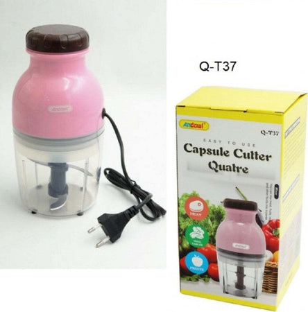 Multi Cutter Tritatutto Multifunzionale 200 Watt Con Contenitore Da 300 Ml Q-t37 Casa e cucina/Elettrodomestici per la cucina/Robot da cucina frullatori e impastatrici/Frullatori/Tritatutto e mini frullatori Trade Shop italia - Napoli, Commerciovirtuoso.it