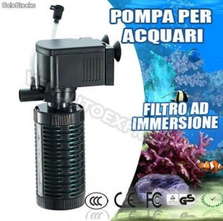 MULTI FILTRO INTERNO PER ACQUARIO IMMERGIBILE CON VENTOSA IPF-448 6W 450L/H Prodotti per animali domestici/Pesci e animali d'acqua/Pompe e filtri/Filtri Trade Shop italia - Napoli, Commerciovirtuoso.it