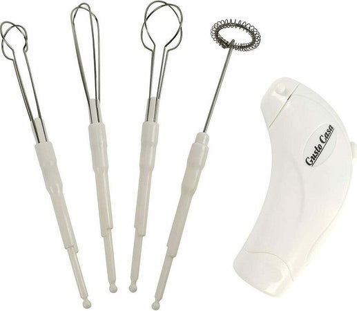 Multi Mixer Bianco 4 Acc Frullino Miscelatore Sbattitore Cocktail Zuppe Schiuma Casa, arredamento e bricolage > Elettrodomestici > Sbattitori Trade Shop italia - Napoli, Commerciovirtuoso.it
