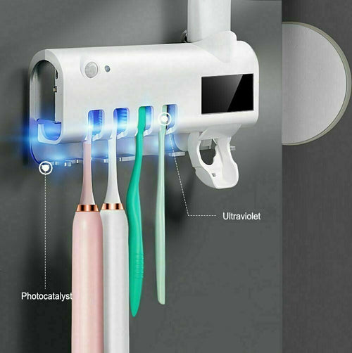 Multi Sterilizzatore UV Spazzolino Dispenser Dentifricio e Supporto Spazzolini Casa e cucina/Bagno/Accessori per il bagno/Dosatori e porta accessori/Porta spazzolini Zencoccostore - Formia, Commerciovirtuoso.it