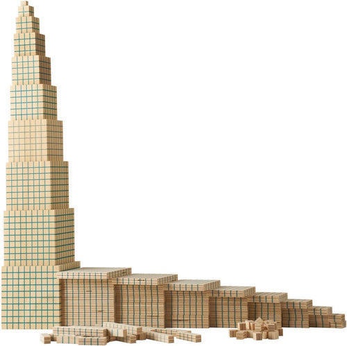 Multibase Piccolo - 317 Pz. Gioco per Bambini Di Calcolo Dida