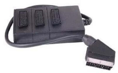 MULTIPRESA 3 POSTI SCART 21 POLI