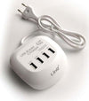 Multipresa Caricatore Ricarica Rapido 20w 4 Porte Usb T-4a04 Caricabatterie Multiporta Fai da te/Materiale elettrico/Multiprese Trade Shop italia - Napoli, Commerciovirtuoso.it
