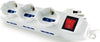 MULTIPRESA CIABATTA SCARPETTA 9 POSTI CON TASTO INTERRUTTORE ON/OFF 16A 6+3SHUKO Fai da te/Materiale elettrico/Multiprese Trade Shop italia - Napoli, Commerciovirtuoso.it