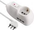 MULTIPRESA-CON-INTERRUTTORE-1-Schuko-+-2-Bival.10/16A---62023-Electraline