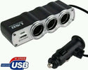 MULTIPRESA MOLTIPLICATORE 3 PRESE ACCENDISIGARI 12/24 VOLT PRESA USB PER AUTO Elettronica/Cellulari e accessori/Accessori/Caricabatterie/Caricabatterie da auto Trade Shop italia - Napoli, Commerciovirtuoso.it