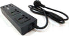 MULTIPRESA PRESA UNIVERSALE 2 SPINE UK ITA 4 USB 2.1A 1A 5V INTERRUTTORE NERO Fai da te/Materiale elettrico/Multiprese Trade Shop italia - Napoli, Commerciovirtuoso.it
